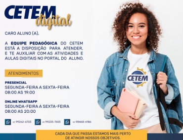 CETEM Digital: Atendimentos On-line