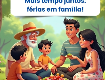 Dica de Férias: Mais tempo junto com a família